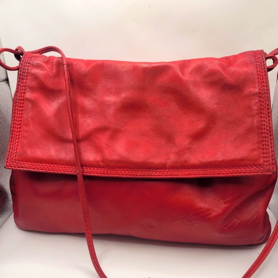 Loewe Red Shoulder Crossbody Bag